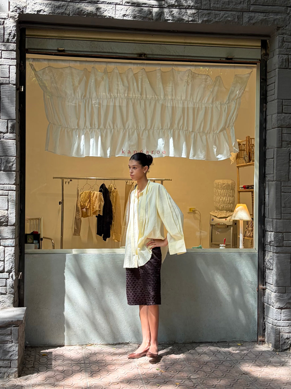 Brown Bermuda Shorts