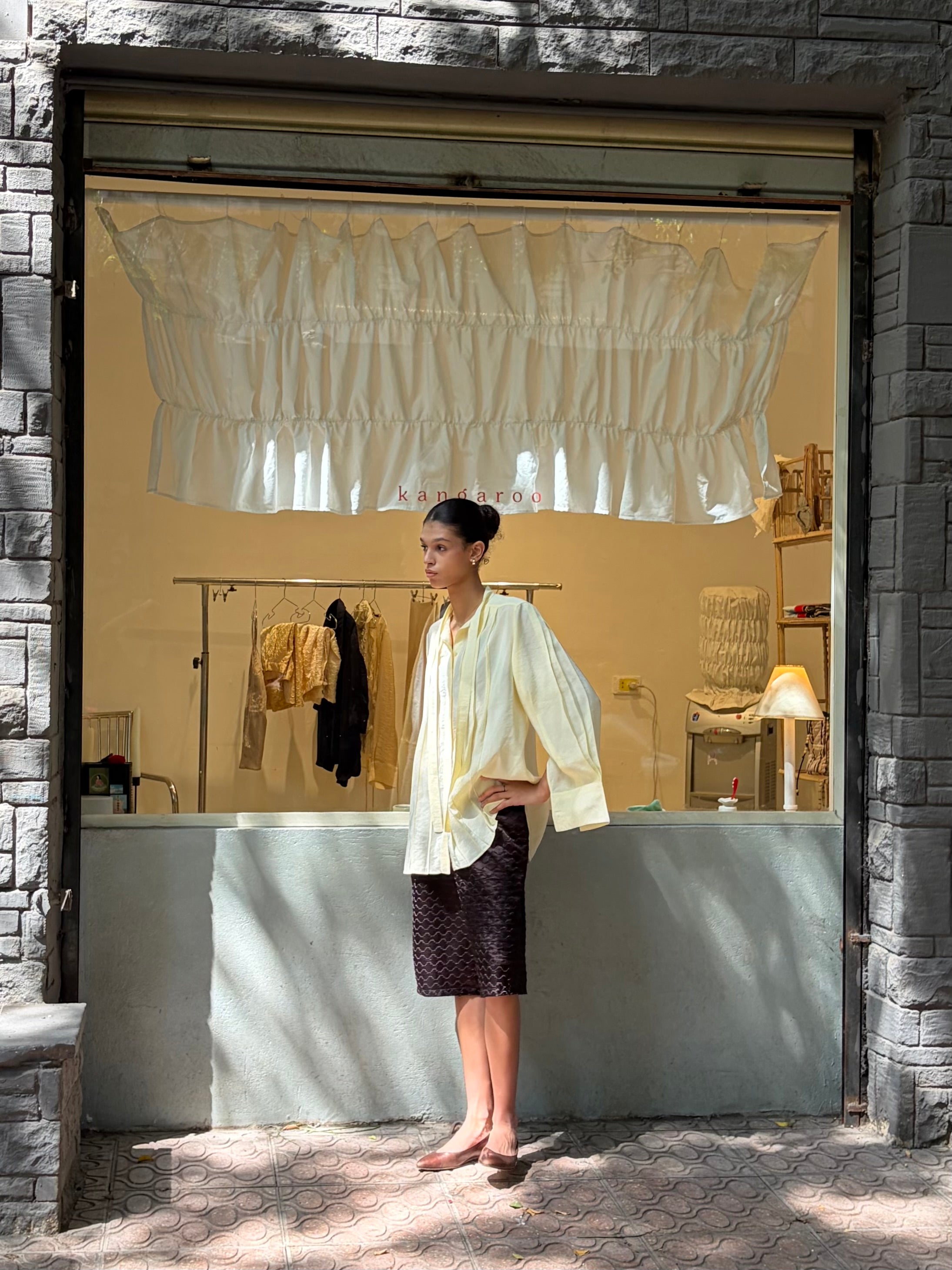Brown Bermuda Shorts