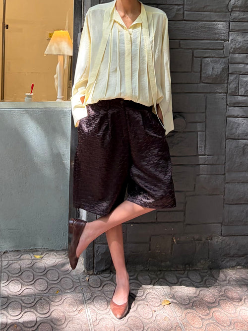 Brown Bermuda Shorts