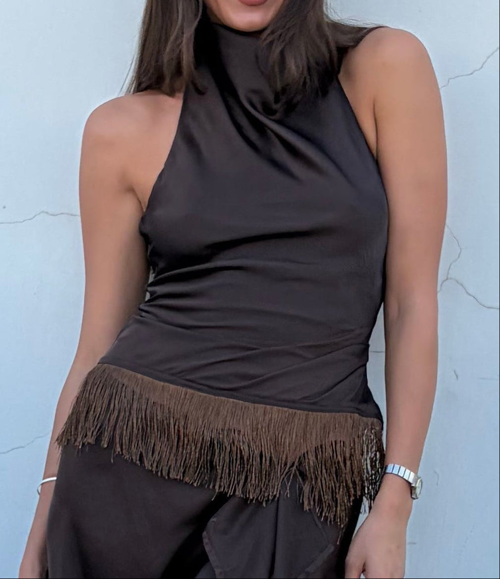 Brown Summer Set || Top