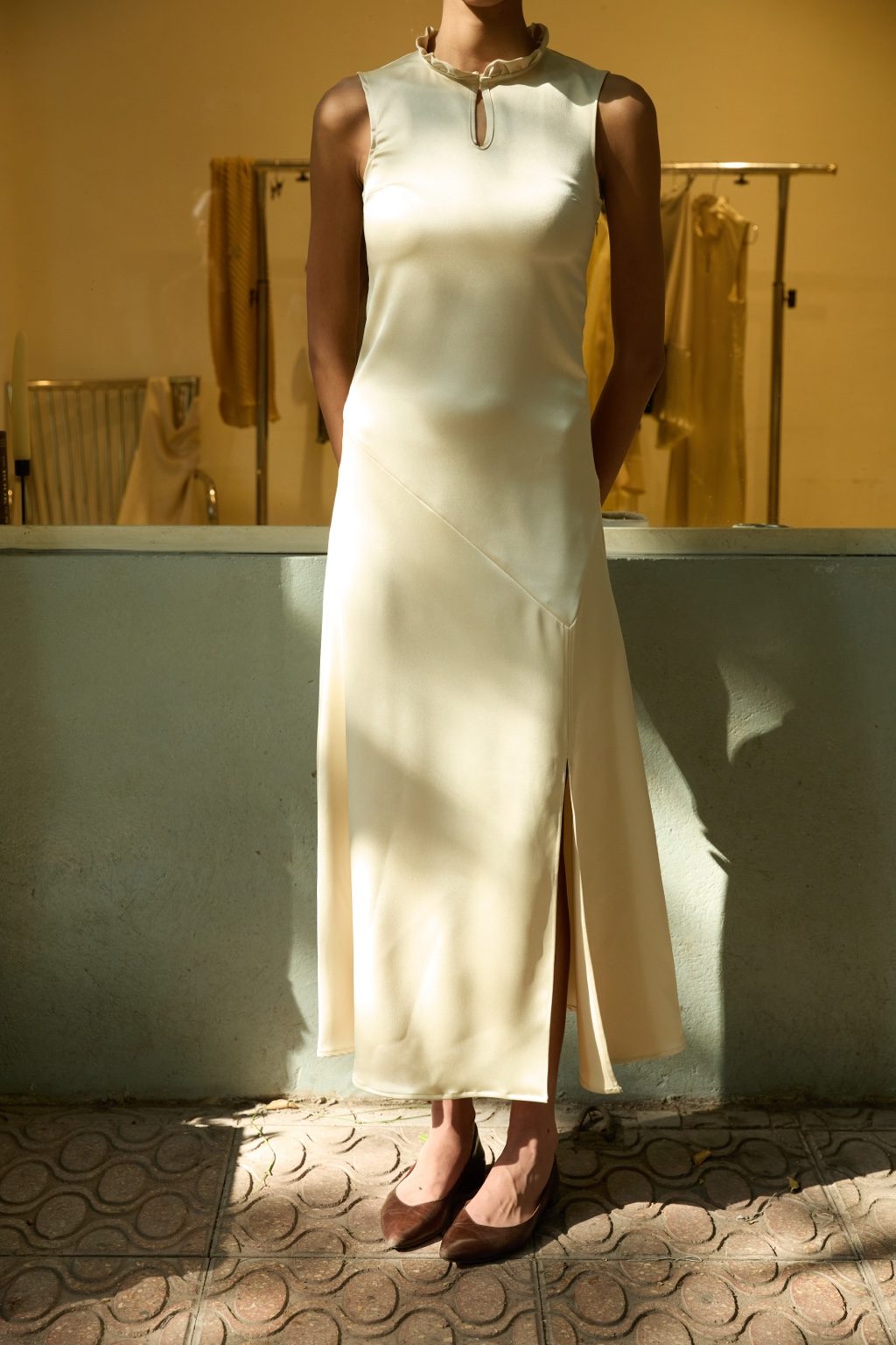 Satin Dress